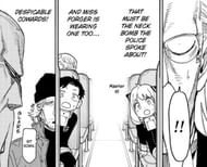 Henderson spots Anya and Damian (Image via Shueisha)